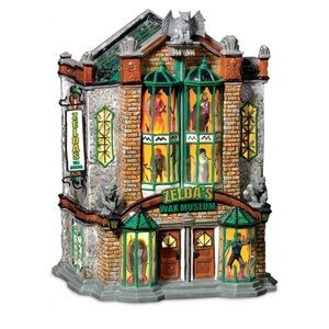 Retired!Collectible Halloween decor department 56 half off “Zelda’s Wax Museum”